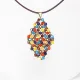 Symphony - Xochitl Rhombus M-Chocolate Leather - 1